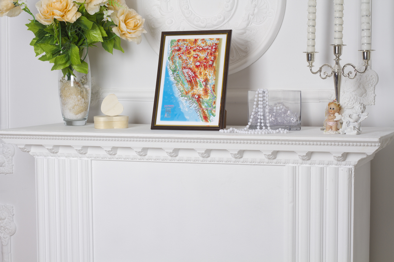 California 3D Map Middle | Raised Relief Map by TestPlay | Portfolio