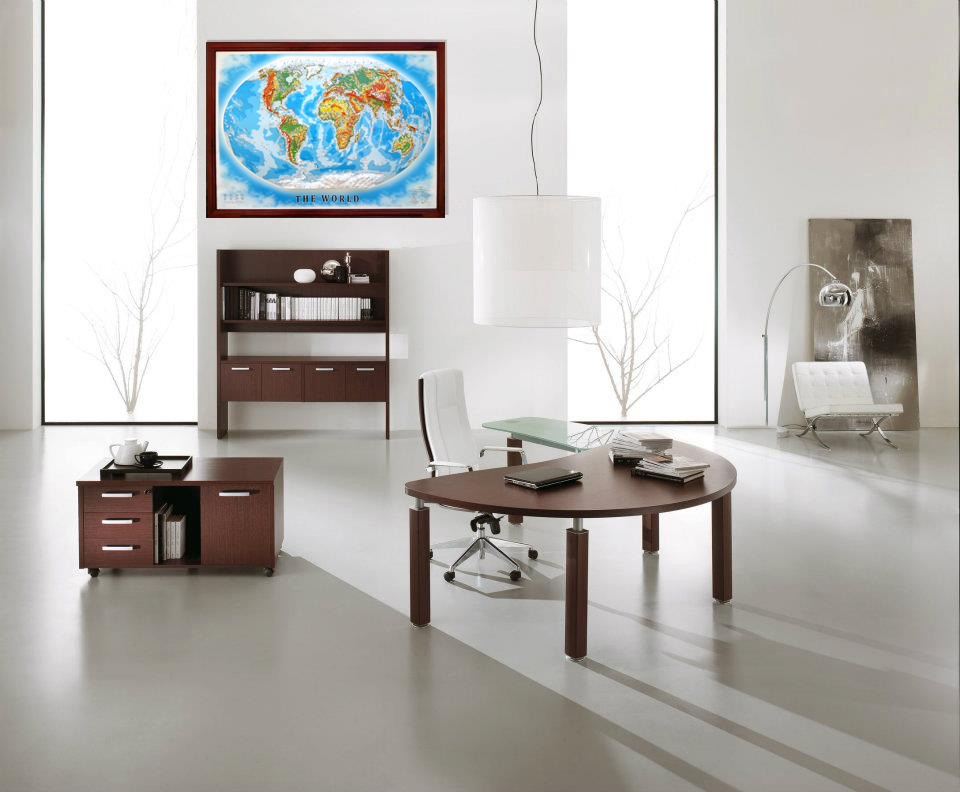 World 3D Map Large | Raised Relief Map by TestPlay | Portfolio