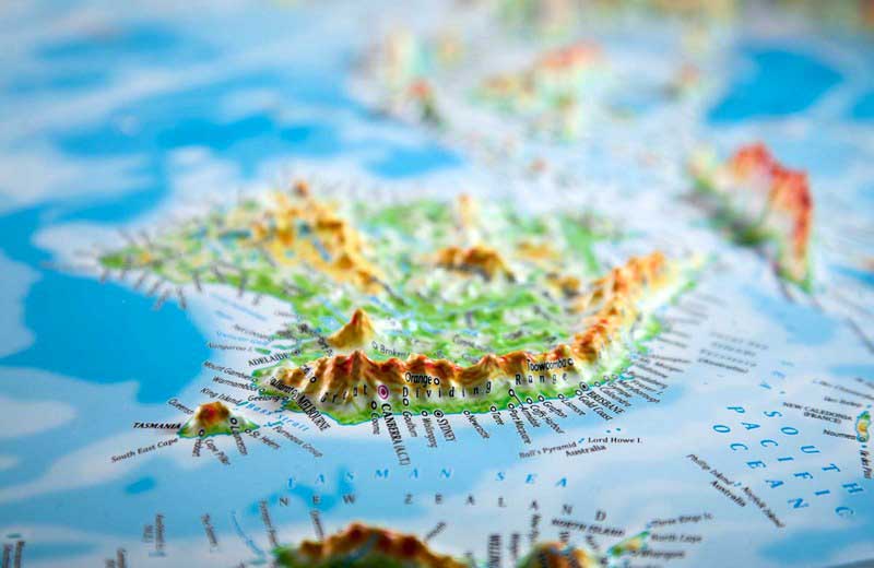 World 3D Map Large | Raised Relief Map by TestPlay | Portfolio