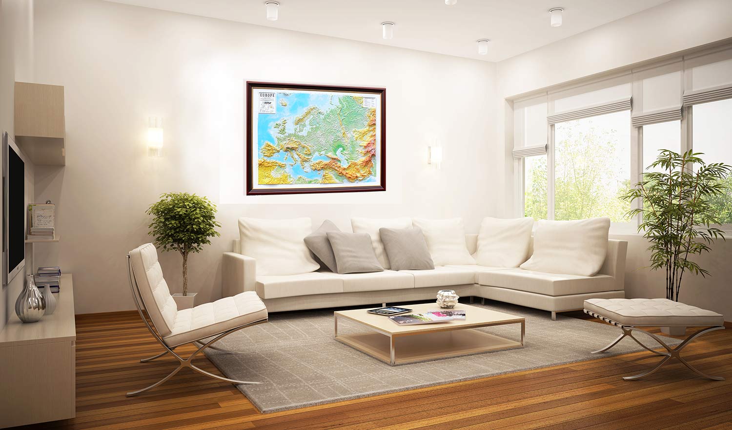 Europe 3D Map Large | Raised Relief Map by TestPlay | Portfolio