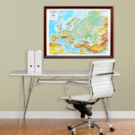 Europe 3D Map Large | Raised Relief Map by TestPlay | Portfolio