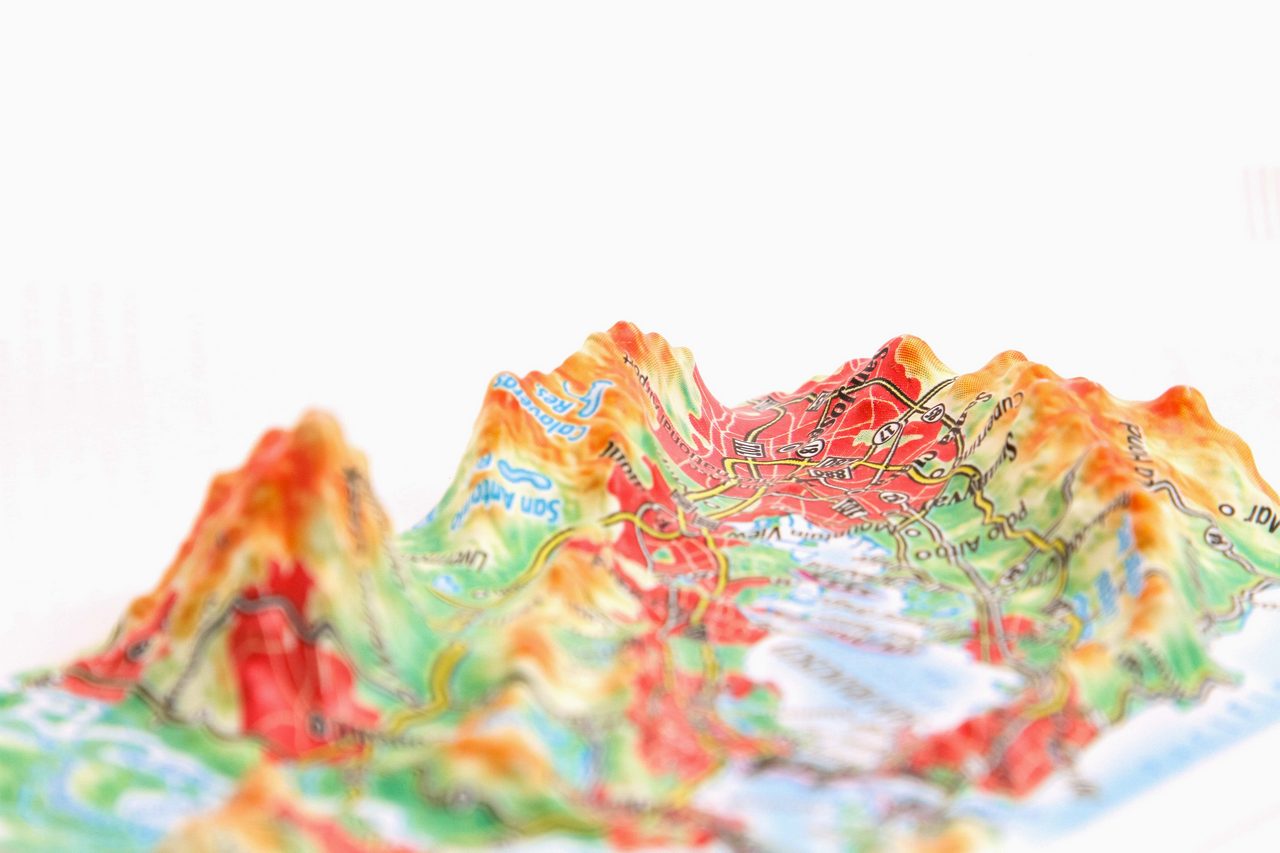 San Francisco 3D Map Mini | Raised Relief Map by TestPlay | Portfolio