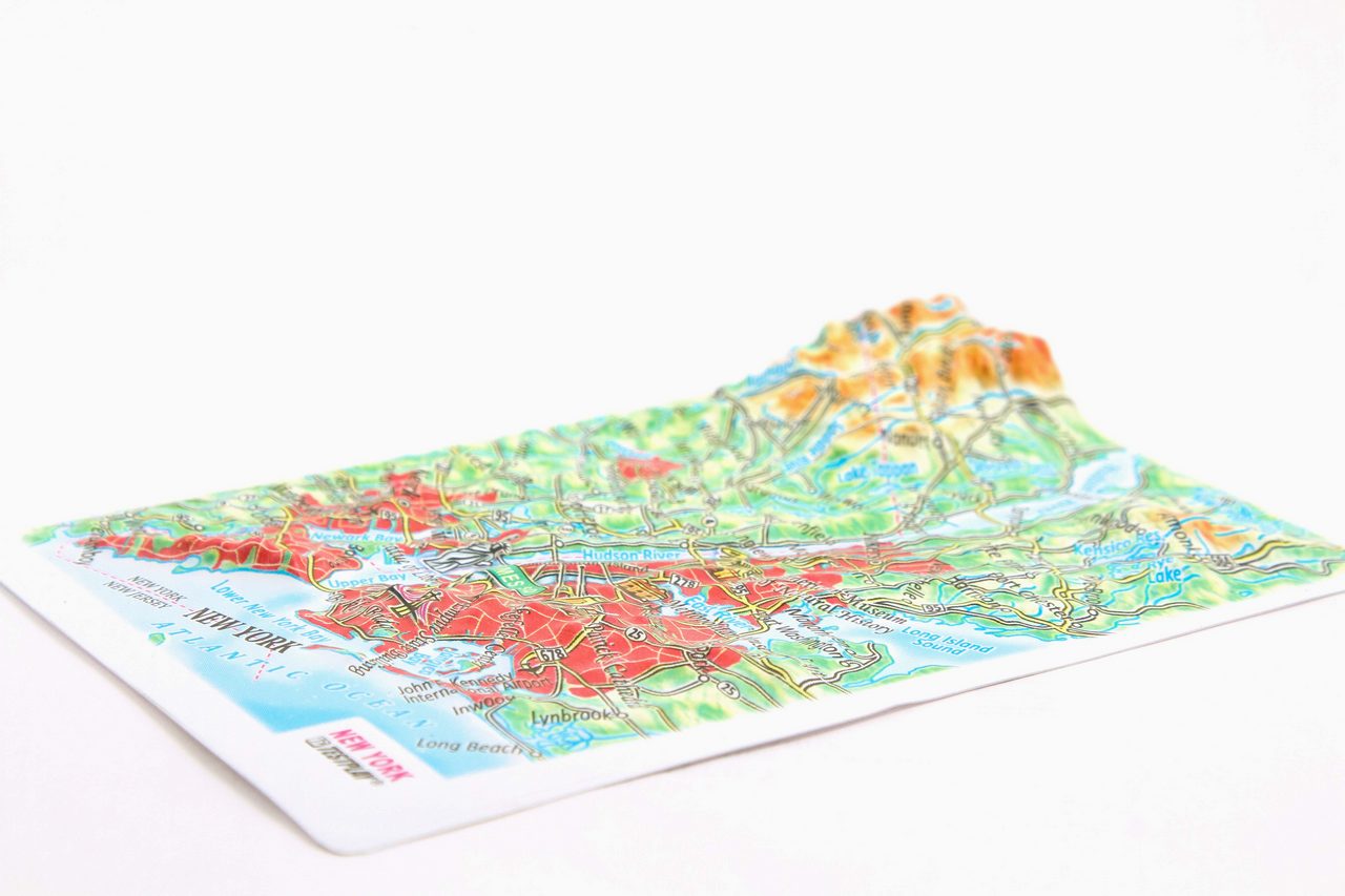New York (city) 3D Map Mini | Raised Relief Map by TestPlay | Portfolio