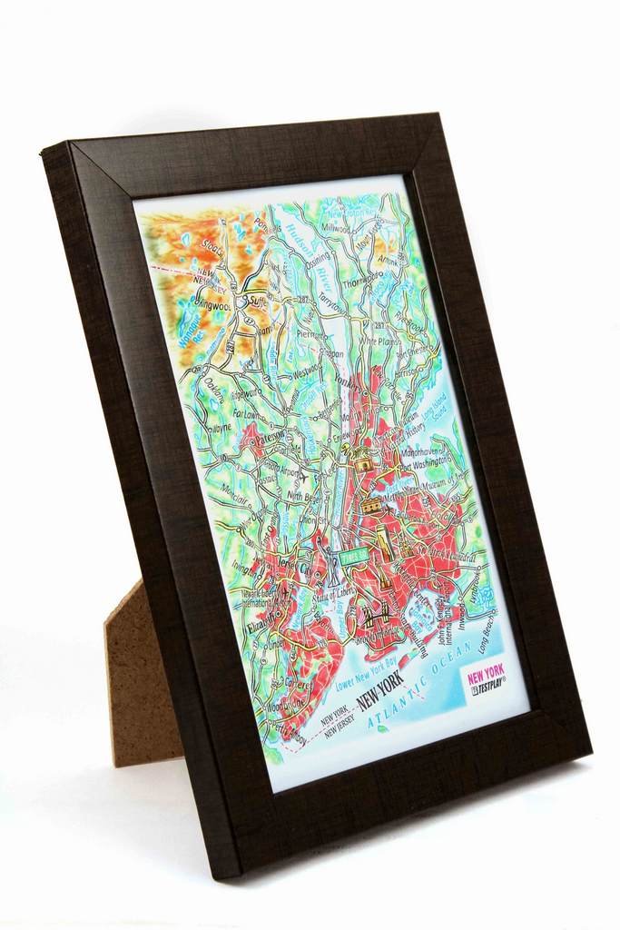 New York (city) 3D Map Mini | Raised Relief Map by TestPlay | Portfolio