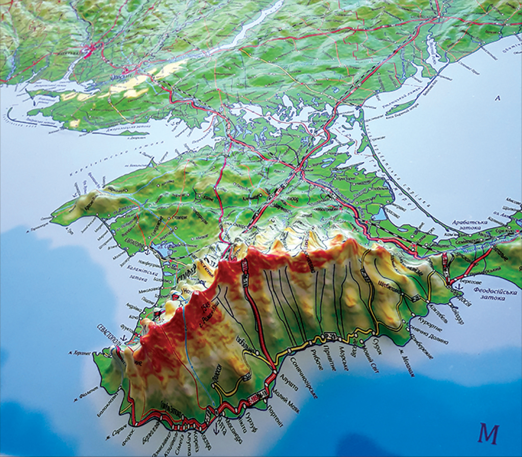 Ukraina 3D Map Large | Raised Relief Map by TestPlay | Portfolio