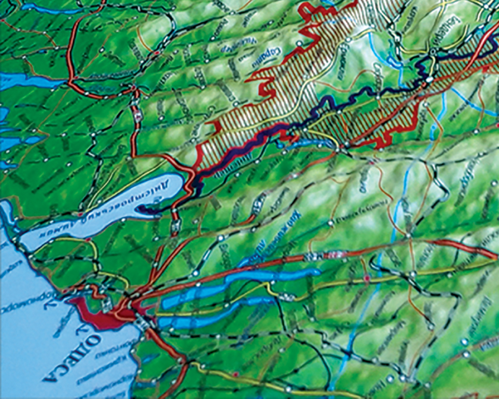 Ukraina 3D Map Large | Raised Relief Map by TestPlay | Portfolio
