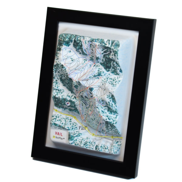 Vail 3D Ski Map by TestPlay - Souvenir, Keepsake, Decor