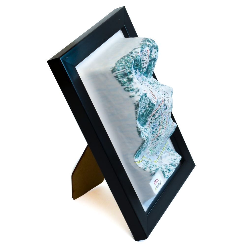 Vail 3D Ski Map by TestPlay - Souvenir, Keepsake, Decor