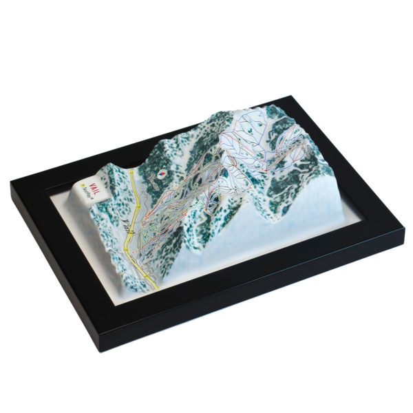 Vail 3D Ski Map by TestPlay - Souvenir, Keepsake, Decor