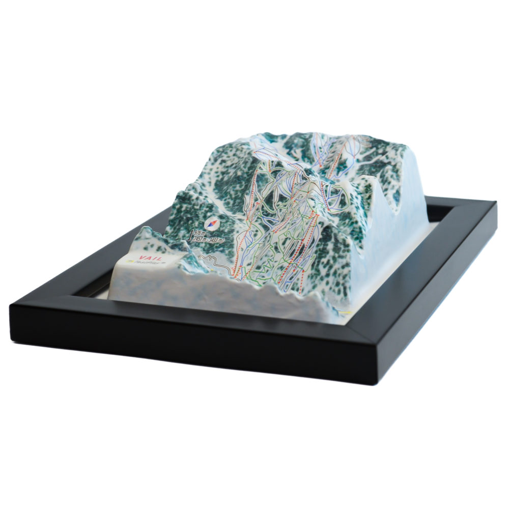 Vail 3D Ski Map by TestPlay - Souvenir, Keepsake, Decor