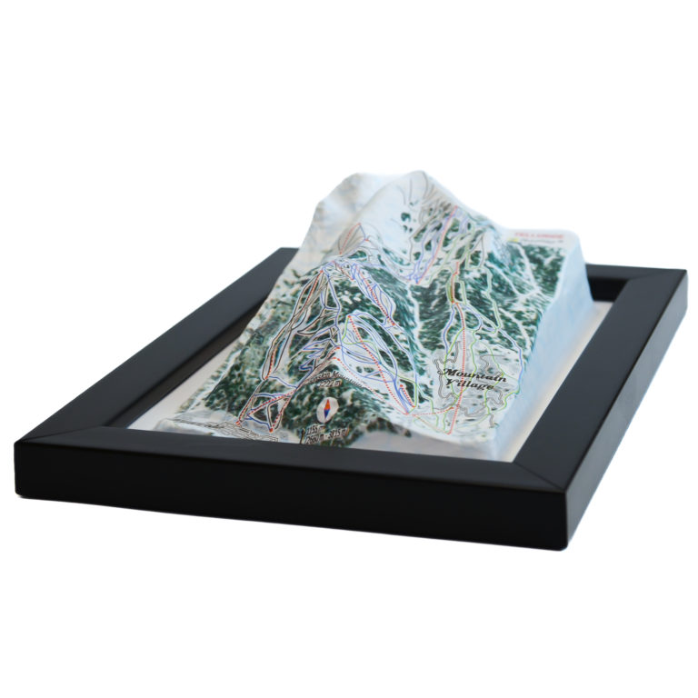Telluride 3D Ski Map by TestPlay - Souvenir, Keepsake, Decor