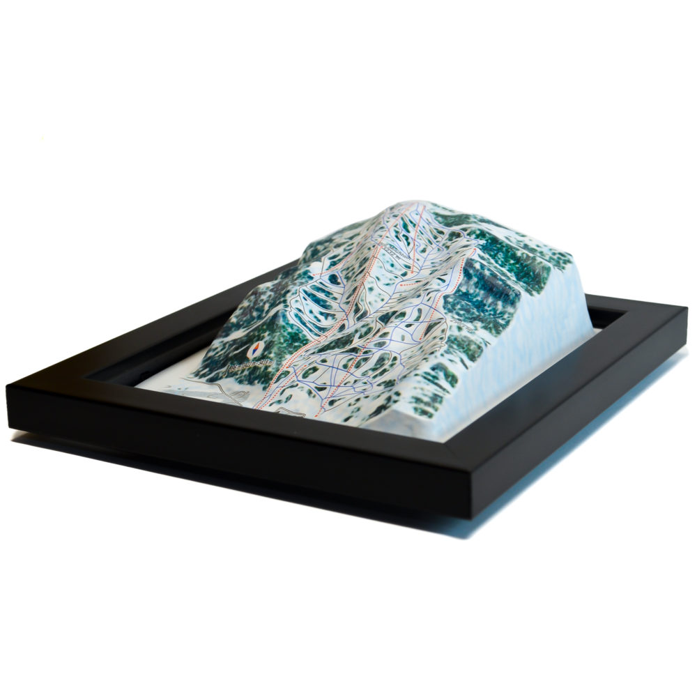 08_Aspen Mountain 3D Ski Map_05 Aspen Mountain 3D Ski Map by TestPlay - Souvenir, Keepsake, Decor