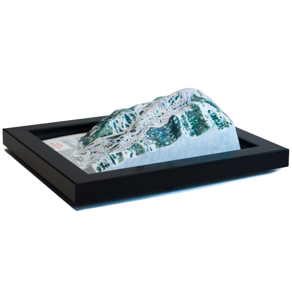 08_Aspen Mountain 3D Ski Map_07 Aspen Mountain 3D Ski Map by TestPlay - Souvenir, Keepsake, Decor