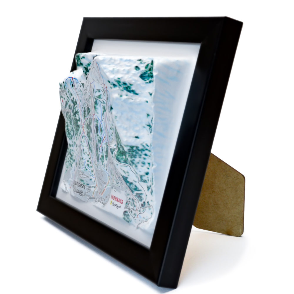 09_Snowmass 3D Ski Map_03 Snowmass 3D Ski Map by TestPlay - Souvenir, Keepsake, Decor
