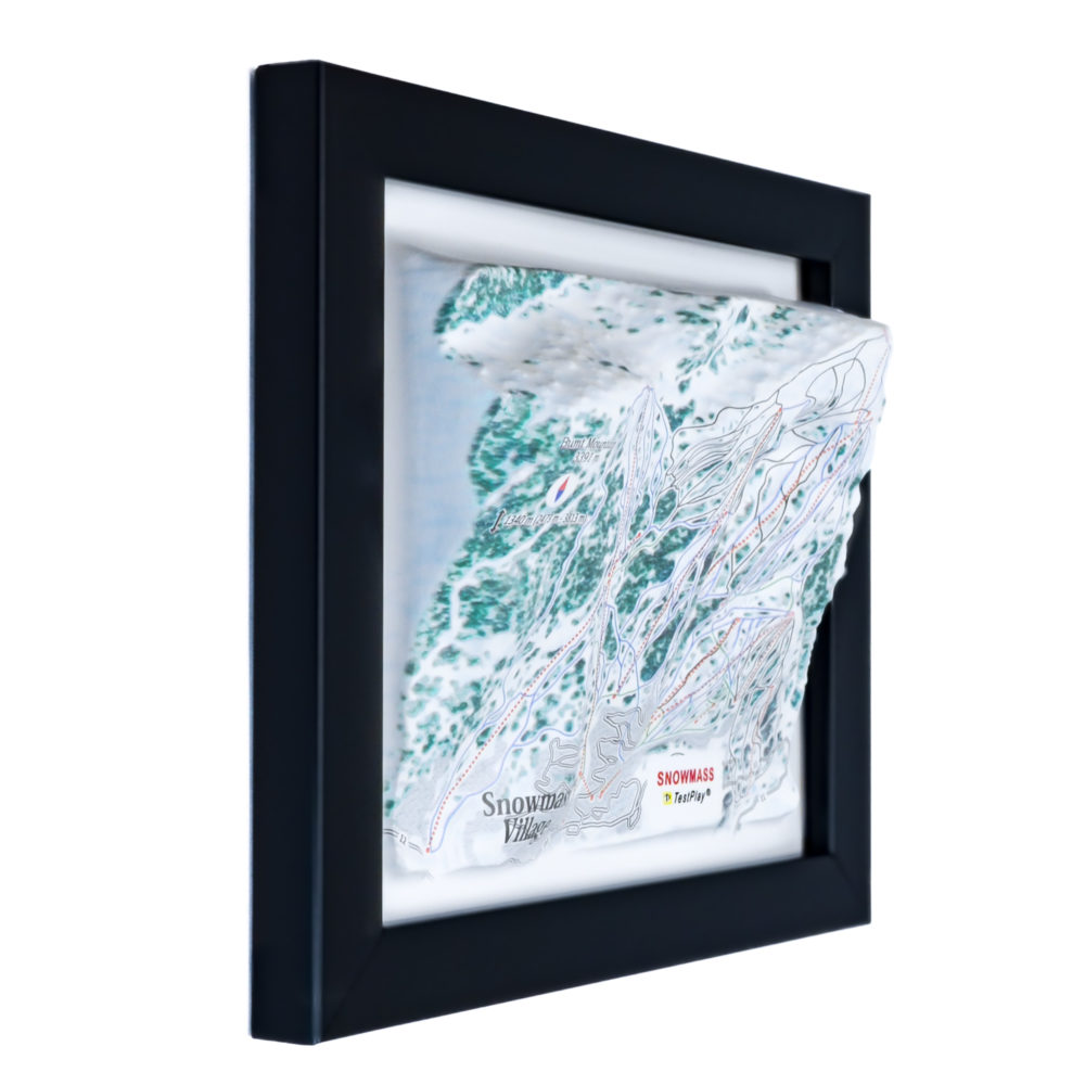 09_Snowmass 3D Ski Map_04 Snowmass 3D Ski Map by TestPlay - Souvenir, Keepsake, Decor
