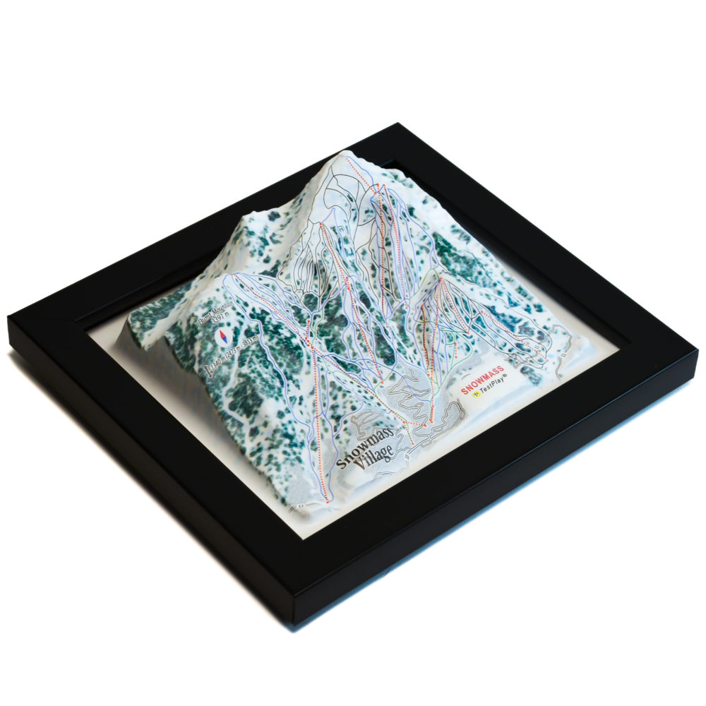 09_Snowmass 3D Ski Map_11 Snowmass 3D Ski Map by TestPlay - Souvenir, Keepsake, Decor