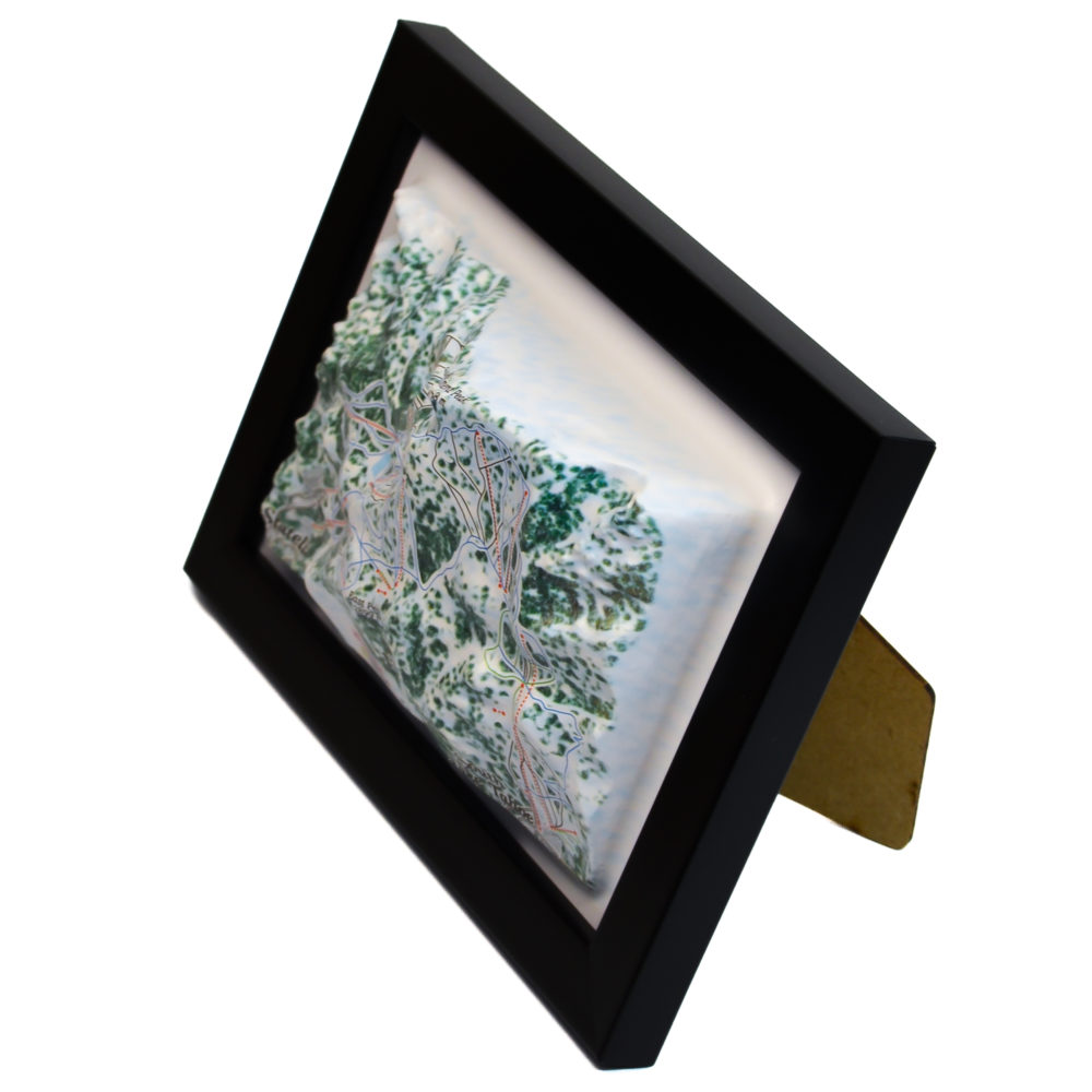12_Heavenly 3D Ski Map_07 Heavenly 3D Ski Map by TestPlay - Souvenir, Keepsake, Decor