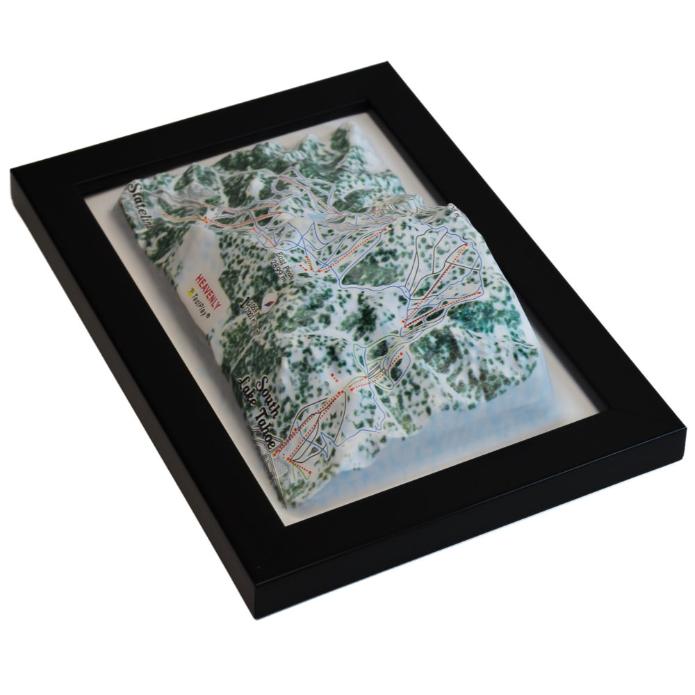 12_Heavenly 3D Ski Map_11 Heavenly 3D Ski Map by TestPlay - Souvenir, Keepsake, Decor