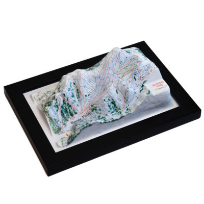 Palisades Tahoe 3D Ski Map by TestPlay - Souvenir, Keepsake, Decor