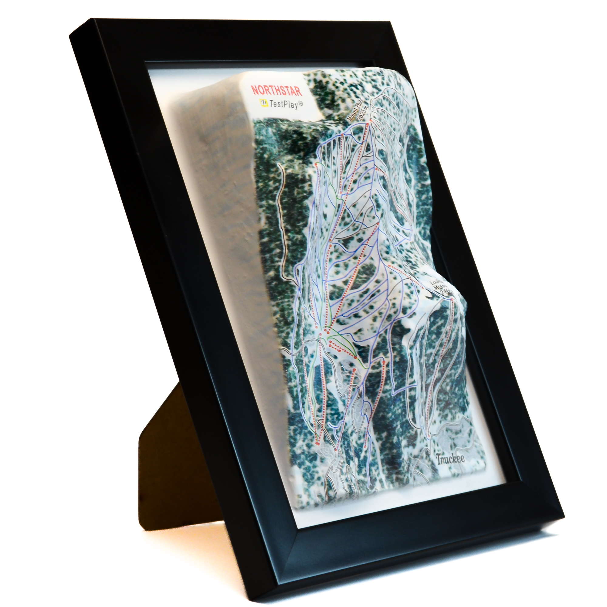 Northstar 3D Ski Map by TestPlay - Souvenir, Keepsake, Decor