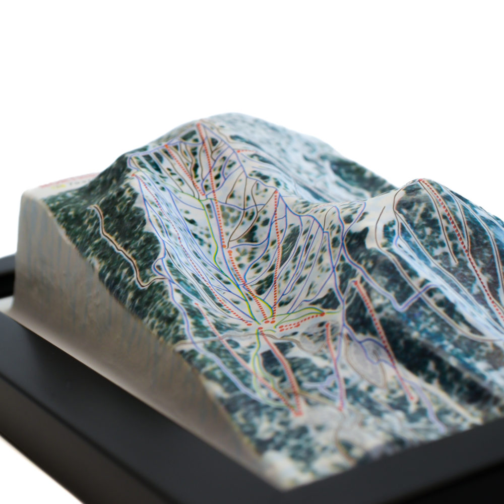 Northstar 3D Ski Map by TestPlay - Souvenir, Keepsake, Decor
