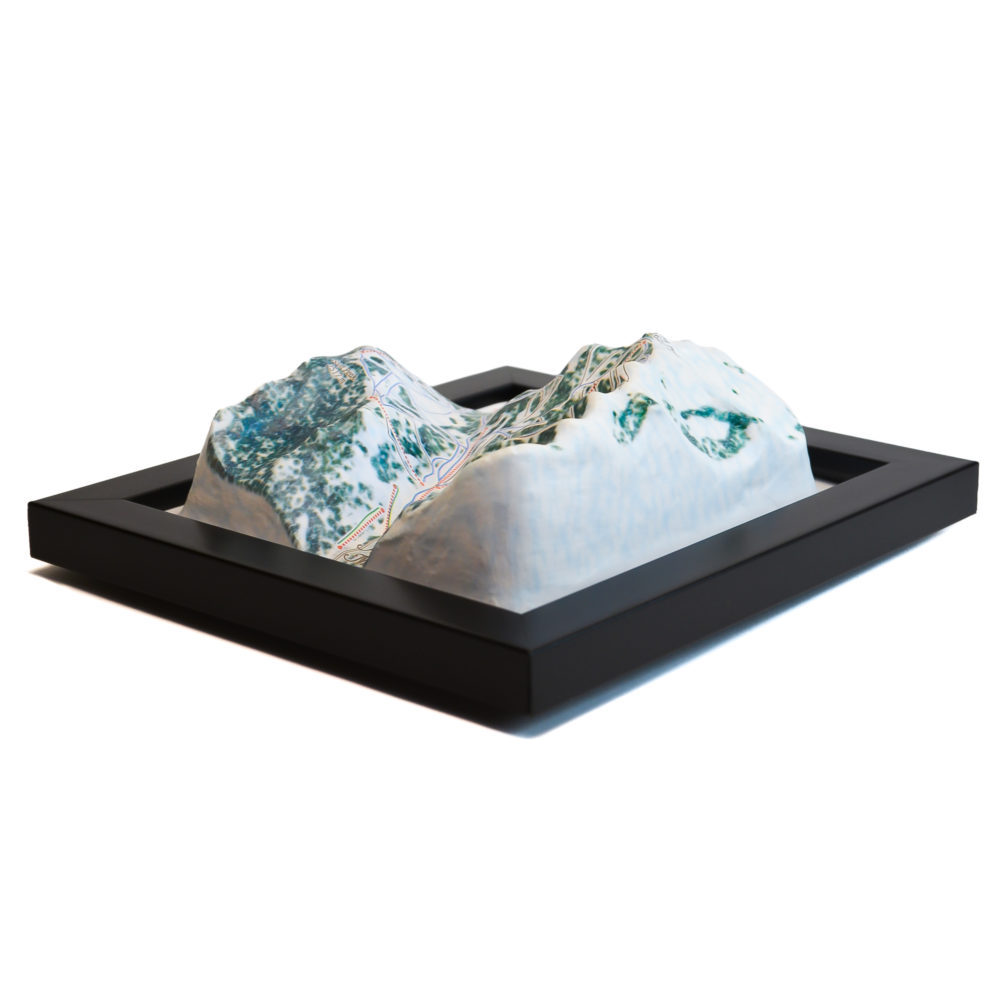Alpine Meadows 3D Ski Map by TestPlay - Souvenir, Keepsake, Decor