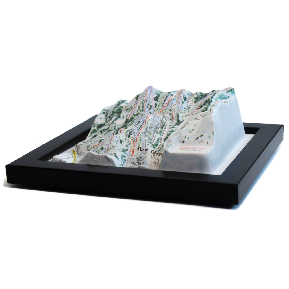 Deer Valley 3D Ski Map by TestPlay - Souvenir, Keepsake, Decor