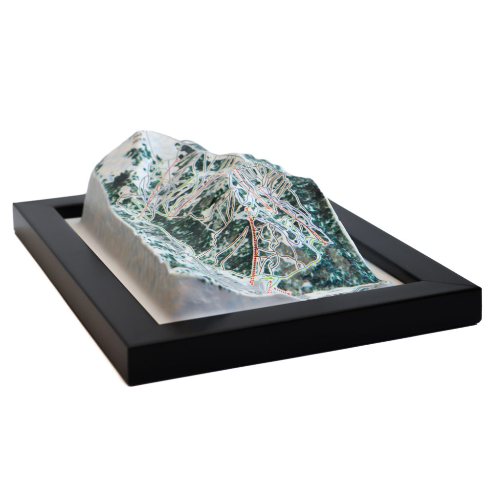 Taos Ski Valley 3D Ski Map by TestPlay - Souvenir, Keepsake, Decor