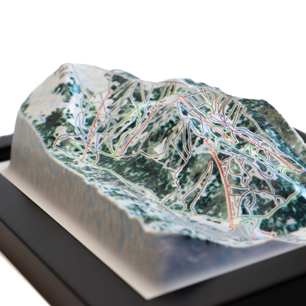 Taos Ski Valley 3D Ski Map by TestPlay - Souvenir, Keepsake, Decor