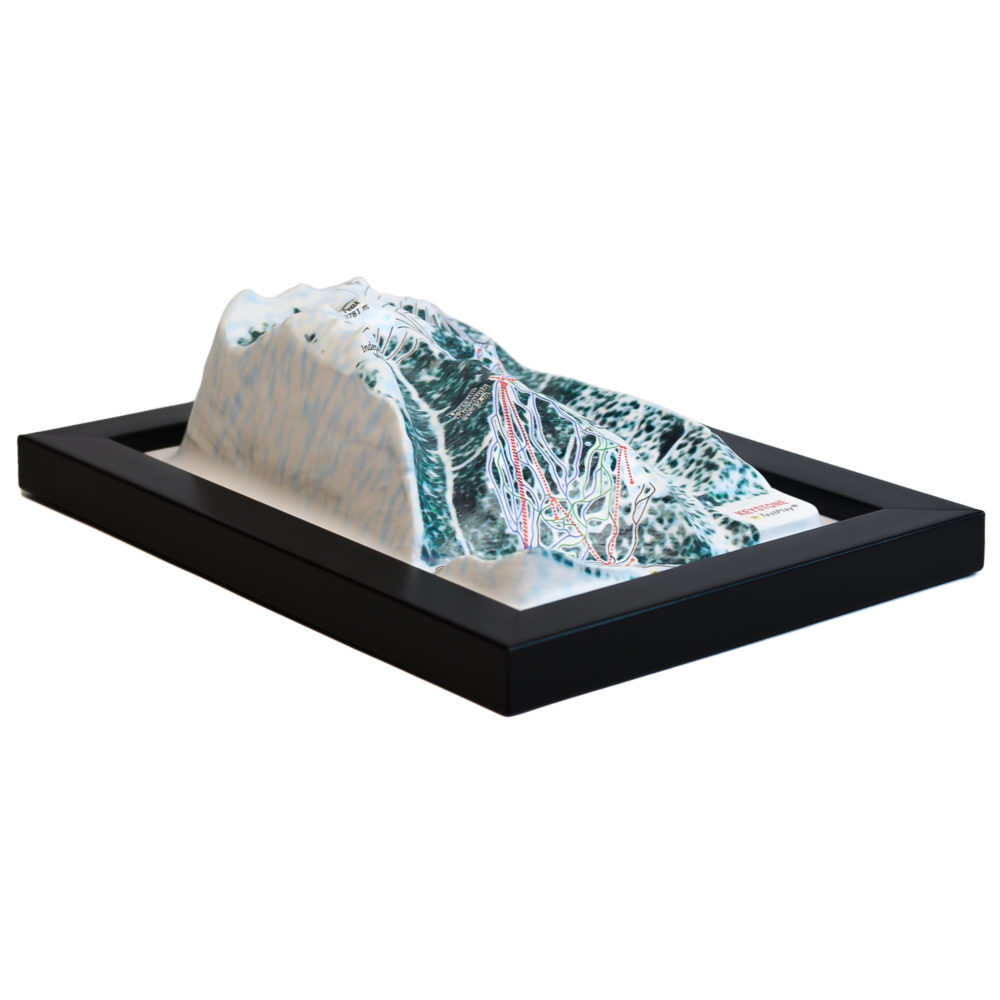 Keystone 3D Ski Map by TestPlay - Souvenir, Keepsake, Decor