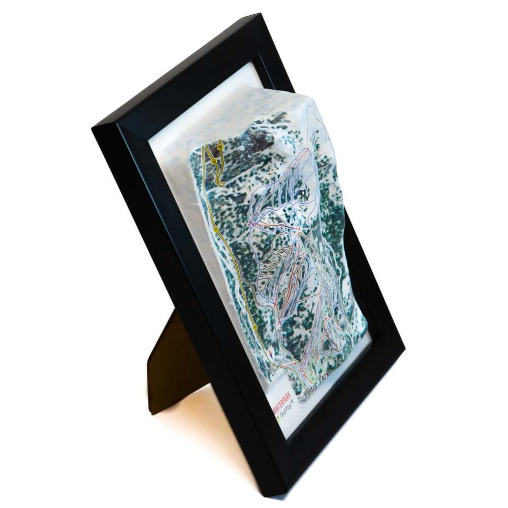 Winter Park 3D Ski Map by TestPlay - Souvenir, Keepsake, Decor