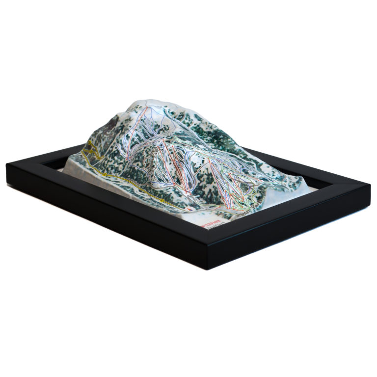 Winter Park 3D Ski Map by TestPlay - Souvenir, Keepsake, Decor