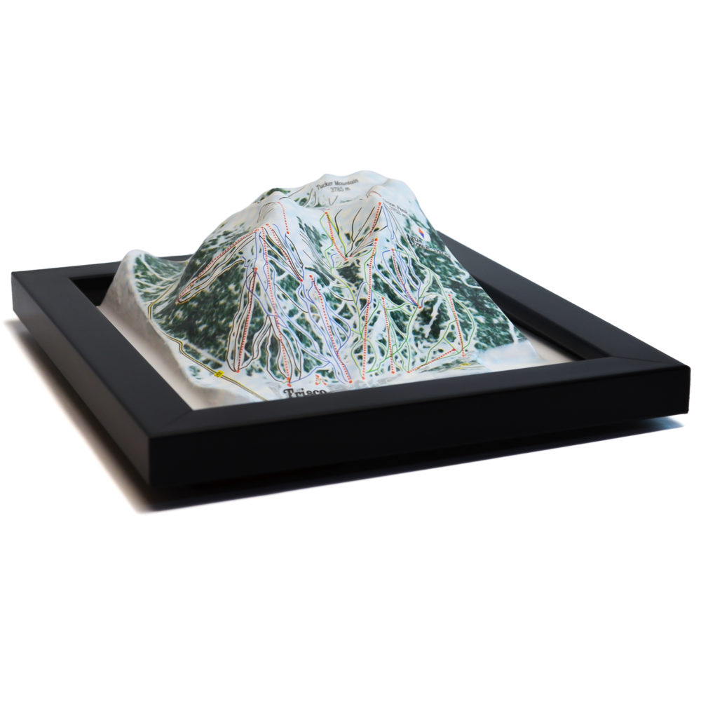Copper Mountain 3D Ski Map by TestPlay - Souvenir, Keepsake, Decor