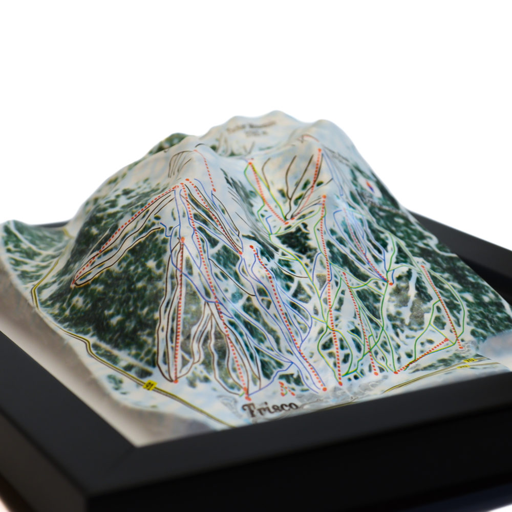 Copper Mountain 3D Ski Map by TestPlay - Souvenir, Keepsake, Decor