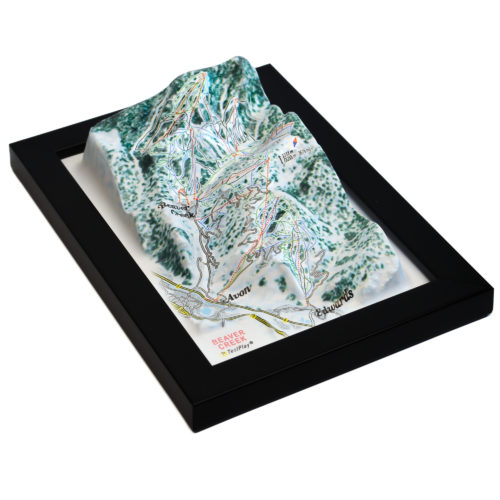 Beaver Creek 33D Ski Map by TestPlay - Souvenir, Keepsake, Decor