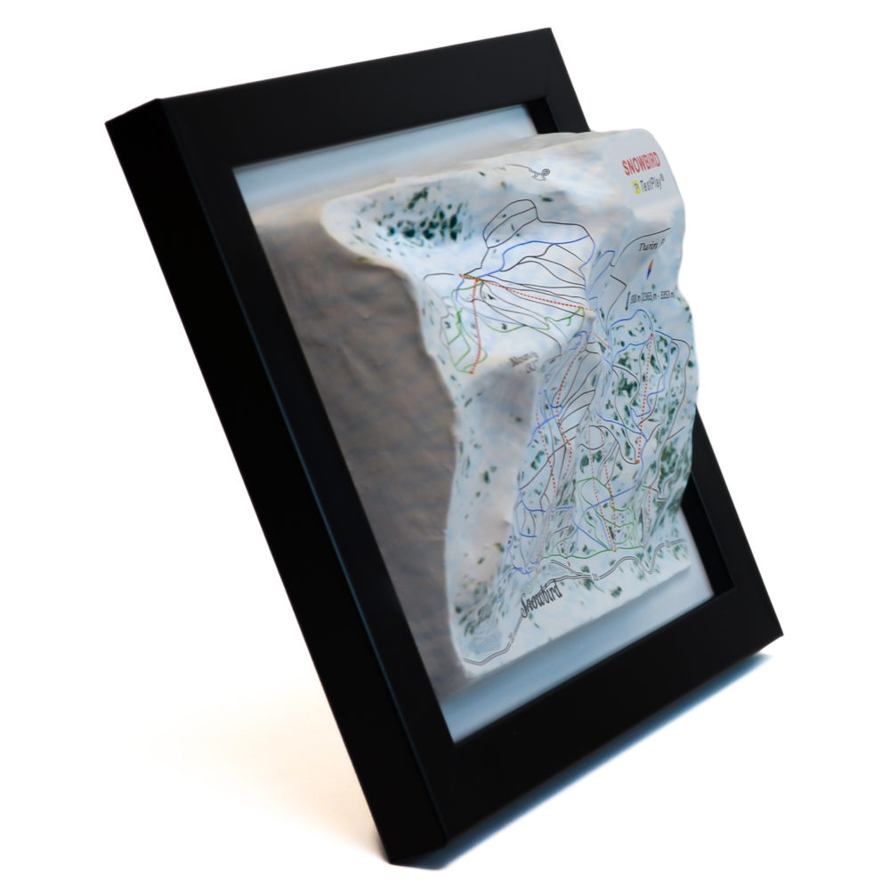 26_Snowbird 3D Ski Map_07 Snowbird 3D Ski Map by TestPlay - Souvenir, Keepsake, Decor
