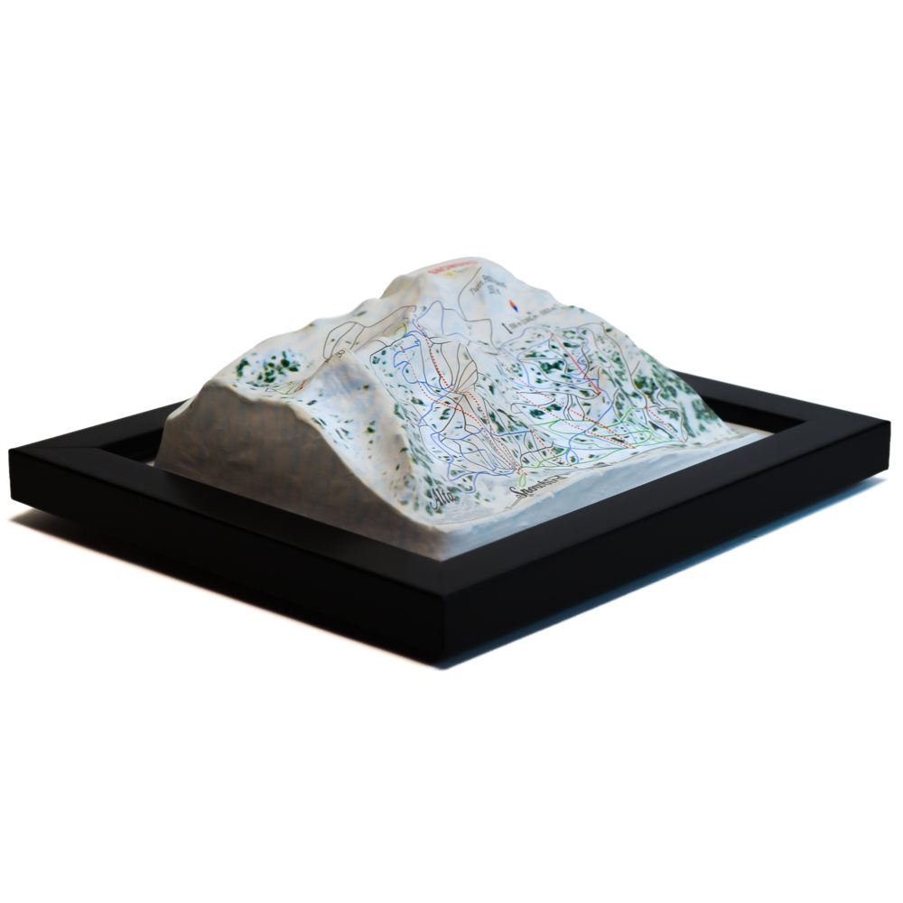 26_Snowbird 3D Ski Map_11 Snowbird 3D Ski Map by TestPlay - Souvenir, Keepsake, Decor
