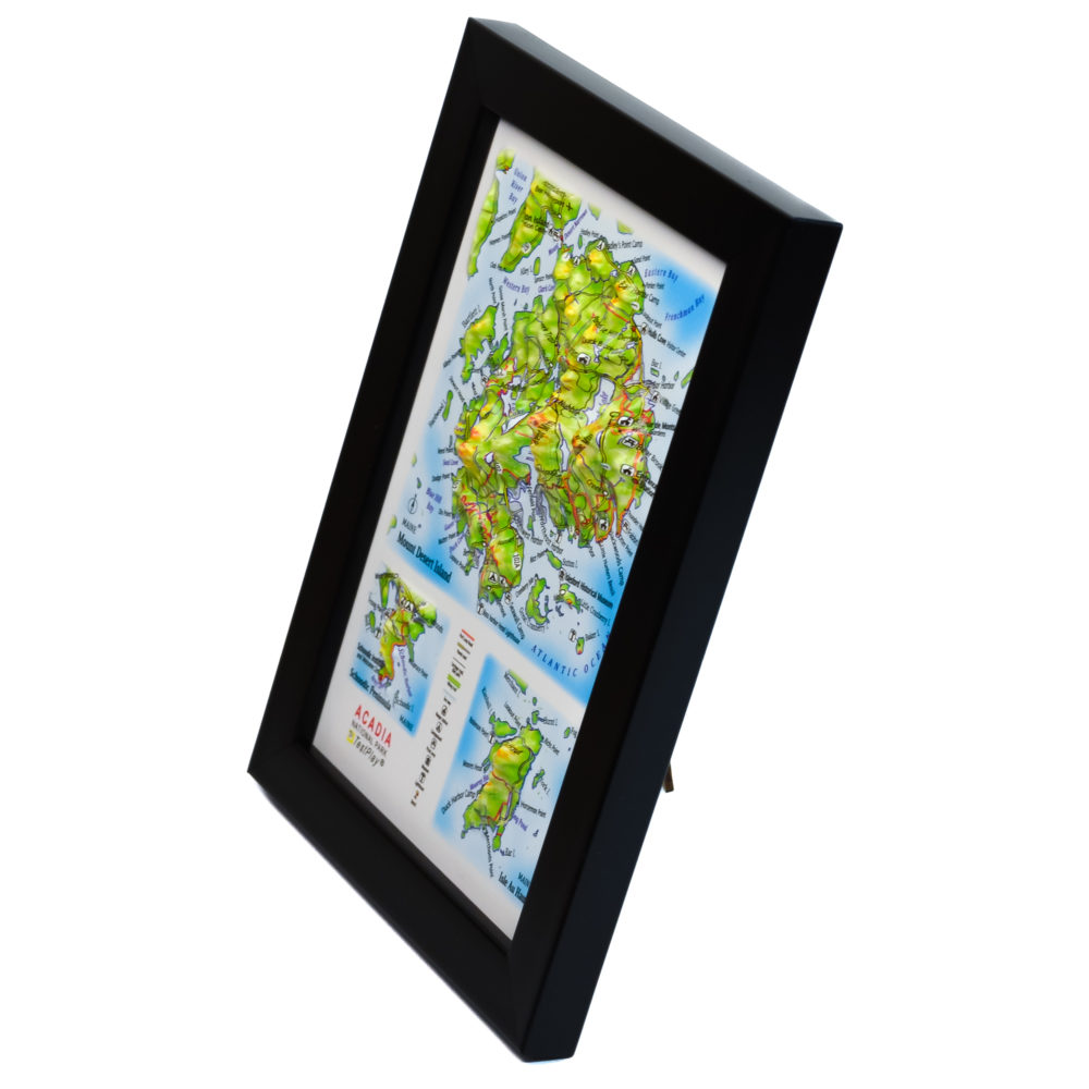 Acadia National Park 3D Map by TestPlay - Souvenir, Keepsake, Decor