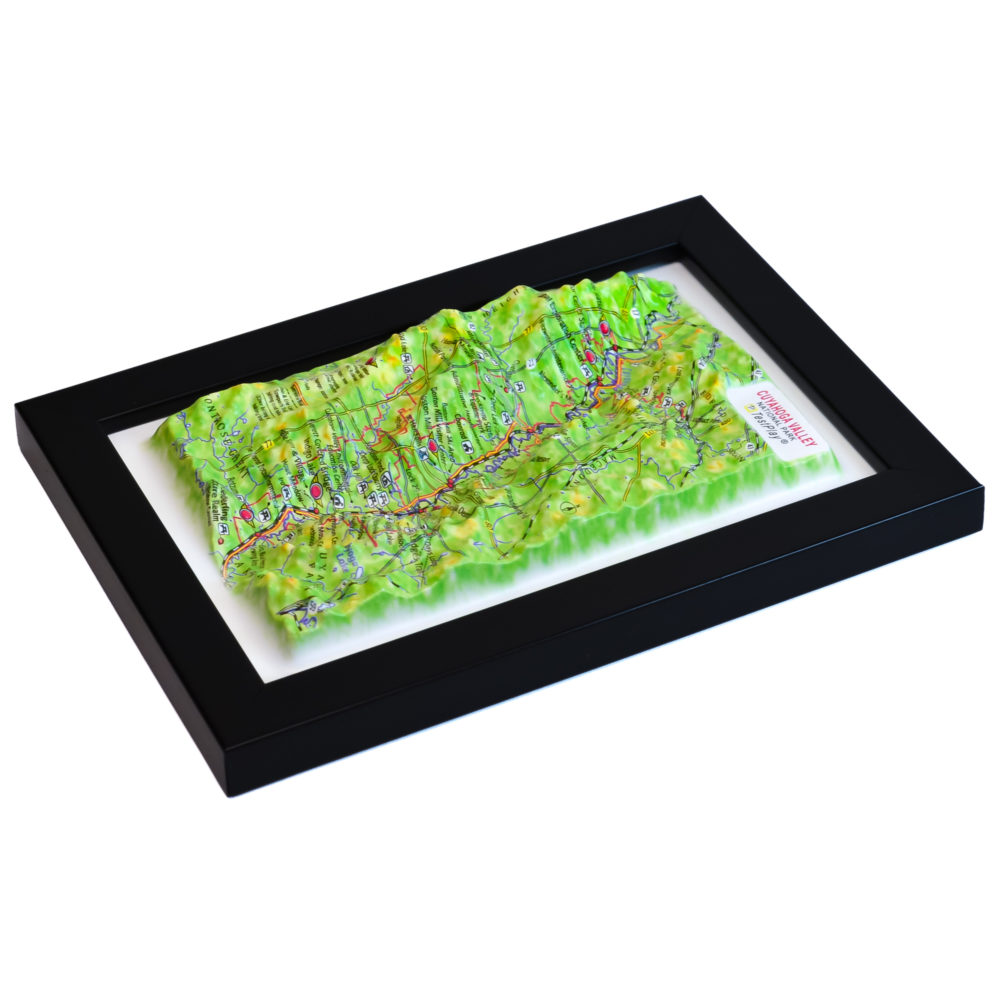 Cuyahoga Valley National Park 3D Map by TestPlay - Souvenir, Keepsake, Decor