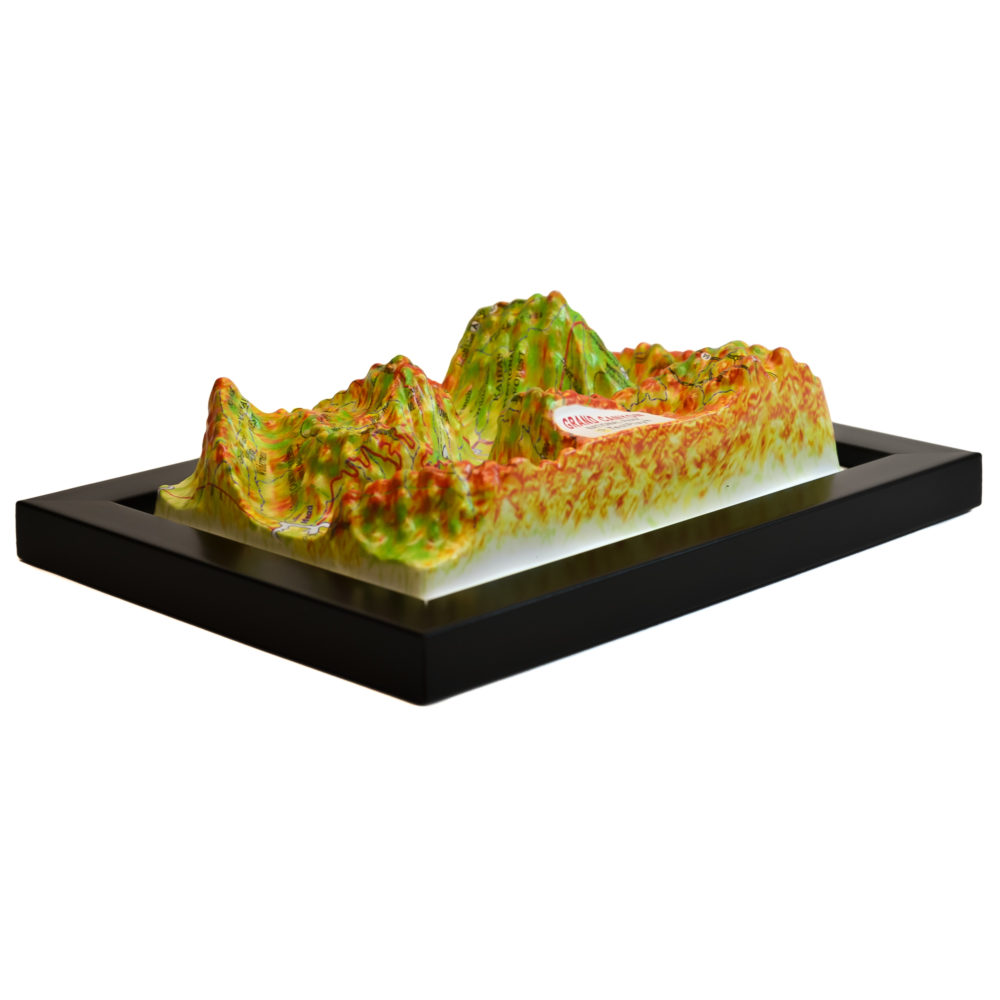 Grand Canyon National Park 3D Map by TestPlay - Souvenir, Keepsake, Decor