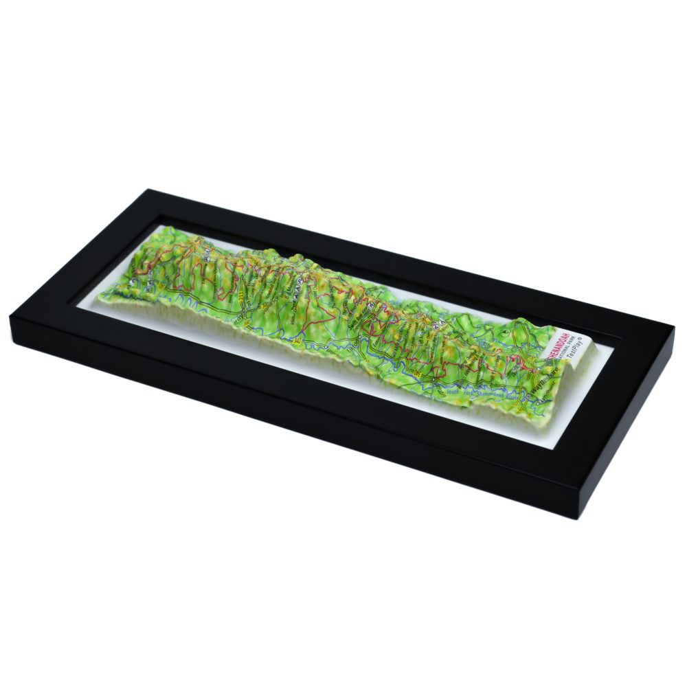Shenandoah National Park 3D Map by TestPlay - Souvenir, Keepsake, Decor