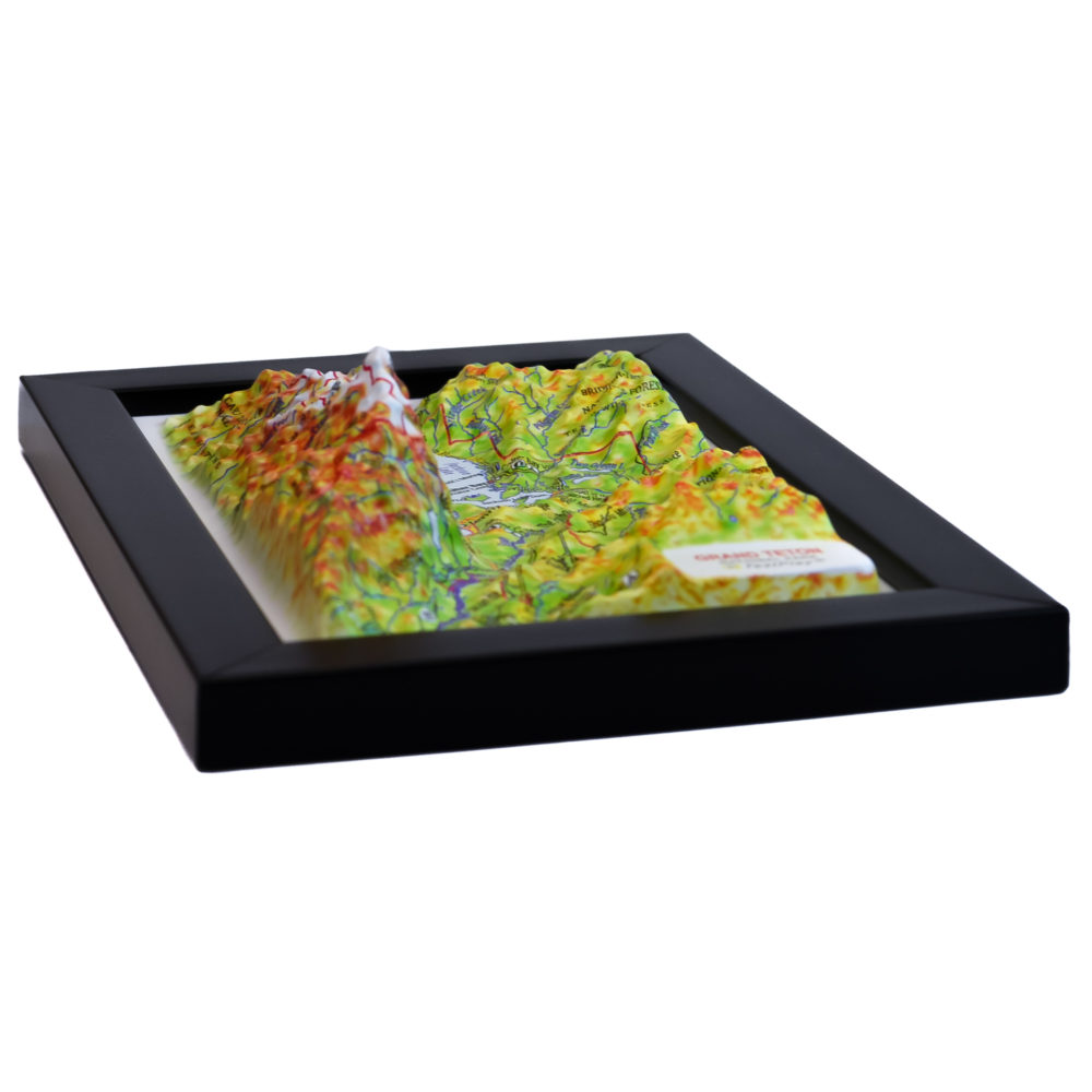 30_Grand Teton National Park 3D Map_10 Grand Teton National Park 3D Map by TestPlay - Souvenir, Keepsake, Decor