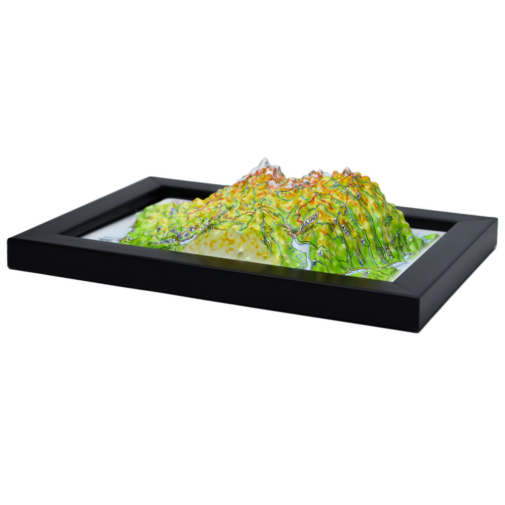 Olympic National Park 3D Map by TestPlay - Souvenir, Keepsake, Decor