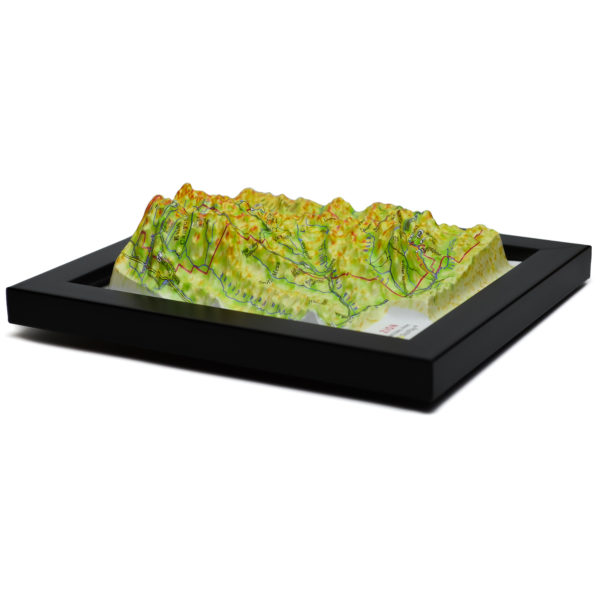 Zion National Park 3D Map by TestPlay - Souvenir, Keepsake, Decor