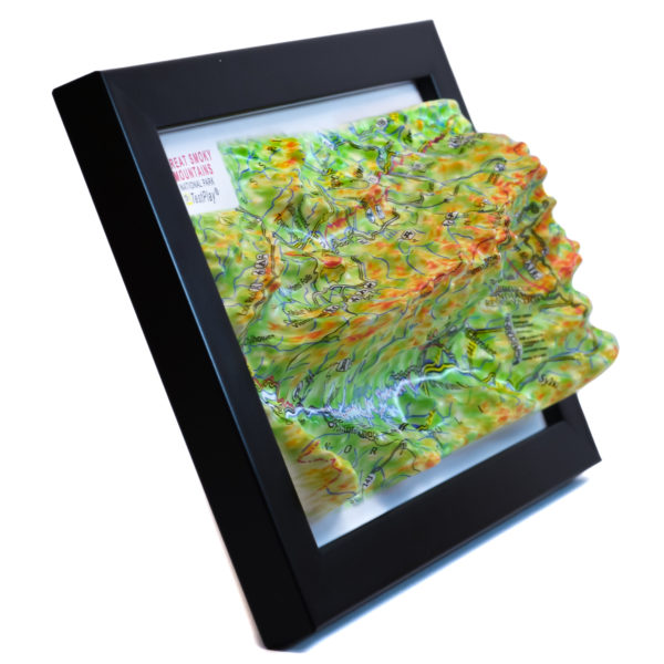 40_Great Smoky Mountains National Park 3D Map_08 Great Smoky Mountains National Park 3D Map by TestPlay - Souvenir, Keepsake, Decor
