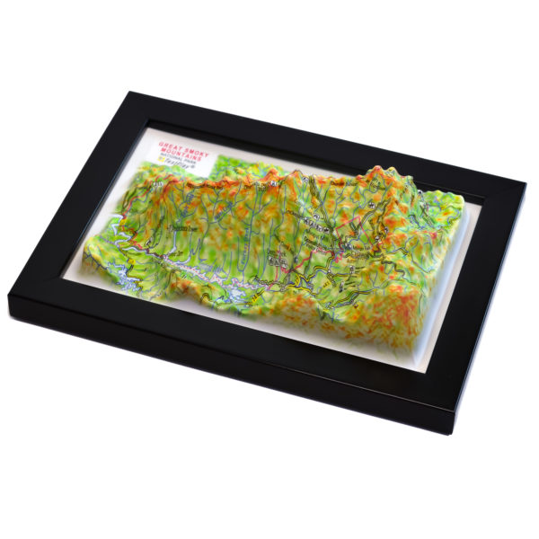 40_Great Smoky Mountains National Park 3D Map_10 Great Smoky Mountains National Park 3D Map by TestPlay - Souvenir, Keepsake, Decor