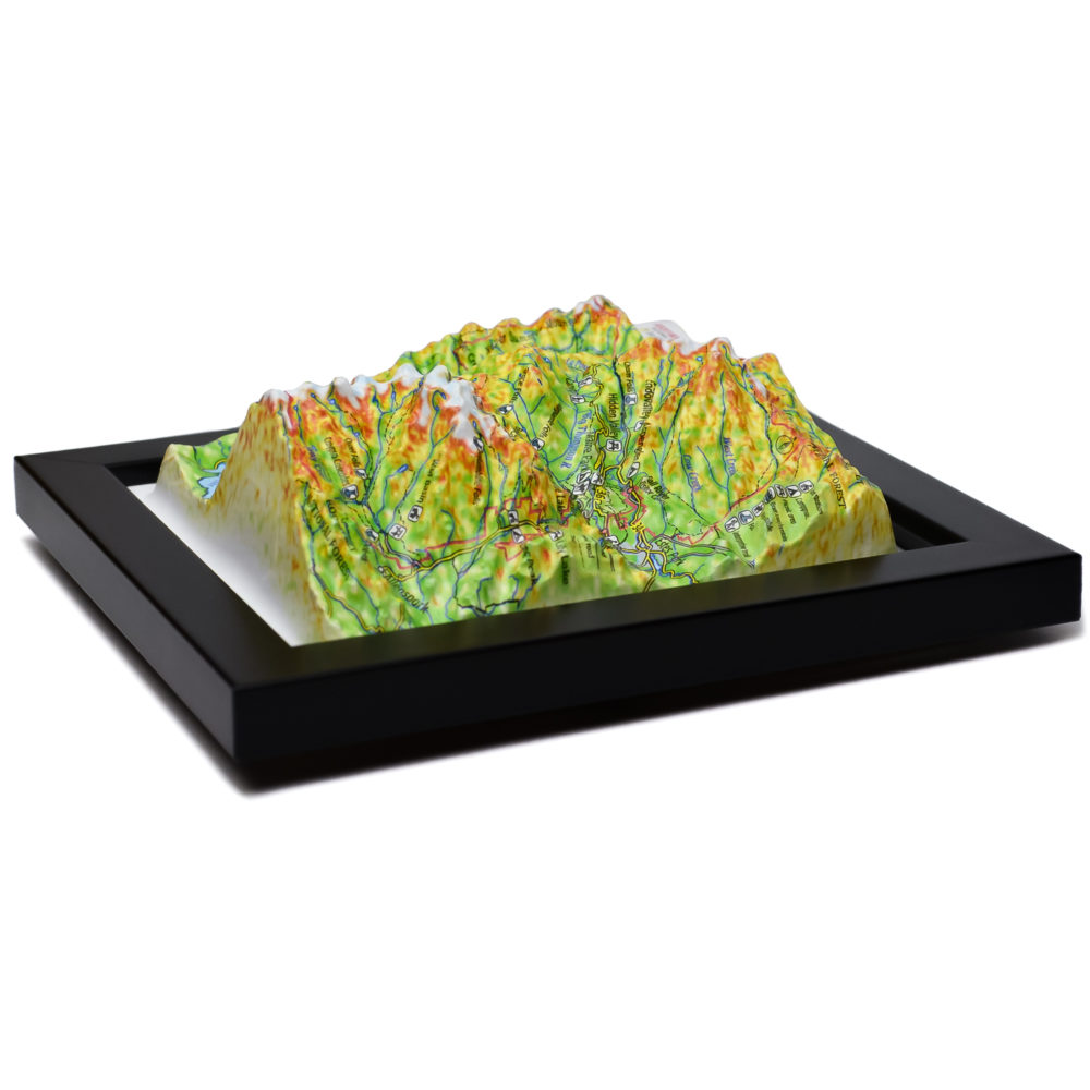 Rocky Mountain National Park 3D Map by TestPlay - Souvenir, Keepsake, Decor