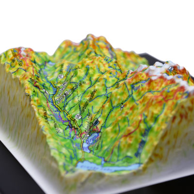Rocky Mountain National Park 3D Map by TestPlay - Souvenir, Keepsake, Decor