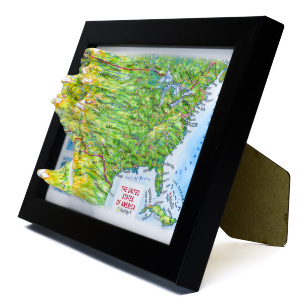 44_United States 3D Map_02 United States 3D Map by TestPlay - Souvenir, Keepsake, Decor