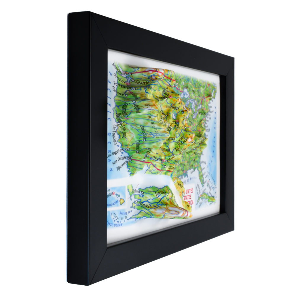 44_United States 3D Map_03 United States 3D Map by TestPlay - Souvenir, Keepsake, Decor